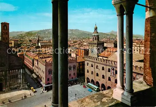 AK / Ansichtskarte 73847609 Bologna Panorama dalla torre del Palazzo del Podesta Bologna
