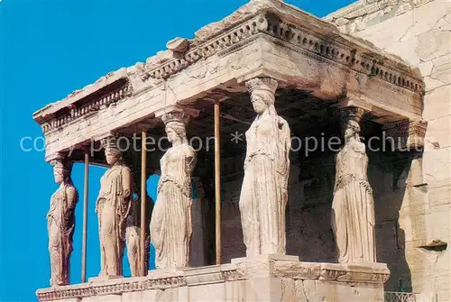 AK / Ansichtskarte  Athen_Greece Karyatiden am Erechtieion 