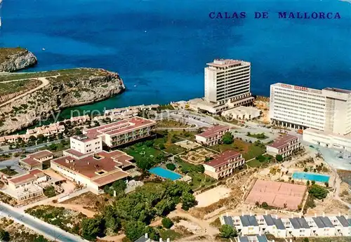 AK / Ansichtskarte  Calas_de_Mallorca_ES Fliegeraufnahme 