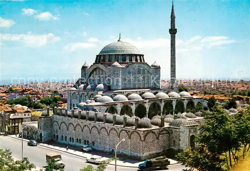 AK / Ansichtskarte 73847627 Istanbul_Constantinopel_TK ve Saheserleri Mihrimah Sultan Camii 