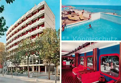 AK / Ansichtskarte  Gatteo_Mare_IT Metropol Hotel Pool Gastraum 