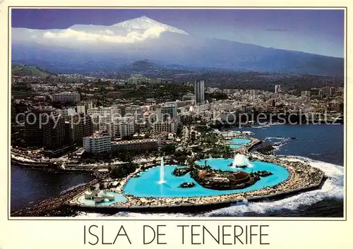AK / Ansichtskarte 73847631 Puerto-de-la-Cruz_Tenerife_ES Fliegeraufnahme 