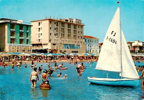 AK / Ansichtskarte  Viserba_Rimini_IT Particolare delle spiaggia 