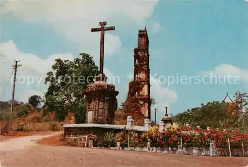 AK / Ansichtskarte 73847645 Goa_India St Augustine Tower 