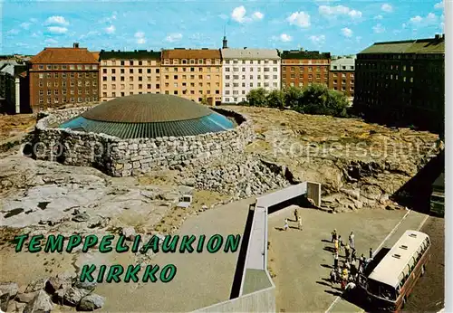 AK / Ansichtskarte 73847663 Suomi_Finnland Temppeliaukion Kirkko Suomi_Finnland