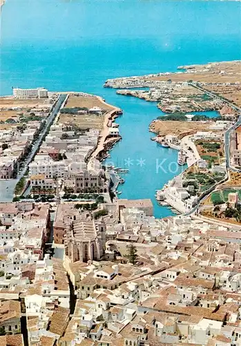 AK / Ansichtskarte  Ciudadela_Menorca_ES Fliegeraufnahme 