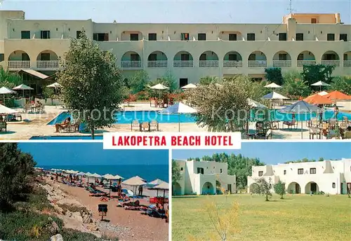 AK / Ansichtskarte 73847675 Lakopetra_Greece Beach Hotel Details 
