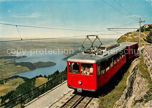 AK / Ansichtskarte  Zahnradbahn Rigi Vitznau Rigi Bahn Zuger See 