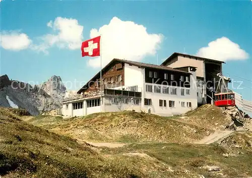 AK / Ansichtskarte  Seilbahn_Cable-Car_Telepherique Klosters Casanna 