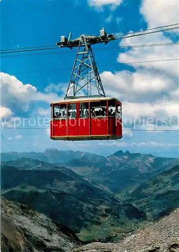 AK / Ansichtskarte  Seilbahn_Cable-Car_Telepherique Les Doablerets 