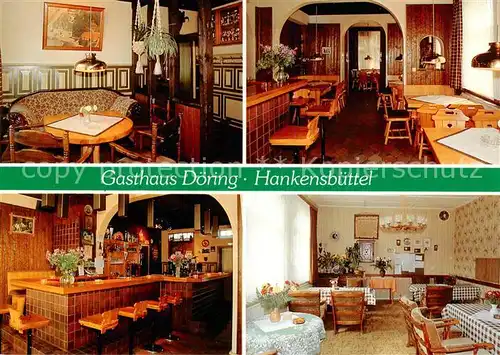 AK / Ansichtskarte 73847796 Hankensbuettel Gasthaus Doering Restaurant Theke Hankensbuettel