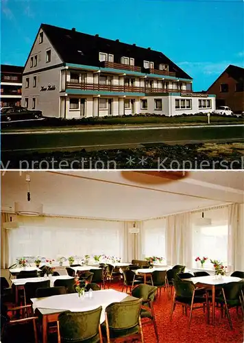 AK / Ansichtskarte 73847817 Buesum_Nordseebad Hotel Ilse Hedde Buesum_Nordseebad