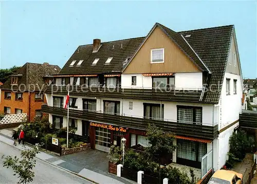AK / Ansichtskarte  Buesum_Nordseebad Gaestehaus Uns To Hus Buesum_Nordseebad
