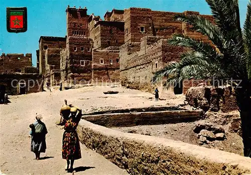 AK / Ansichtskarte  Ouarzazate_Maroc Le Kasbah 