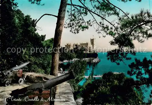 AK / Ansichtskarte 73847866 Trieste_Triest_IT Castello di Miramare 
