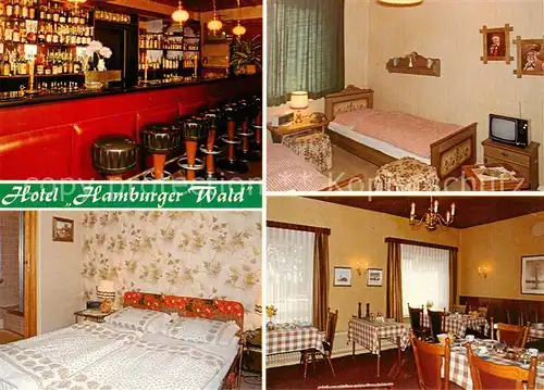 AK / Ansichtskarte  Schmalenbeck Hotel Hamburger Wald Bar Gaestezimmer Gaststube Schmalenbeck