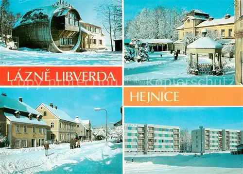 AK / Ansichtskarte  Lazne_Libverda_Bad_Liebwerda_CZ Stred lazni Hejnice Stred obce Nova vystavba 