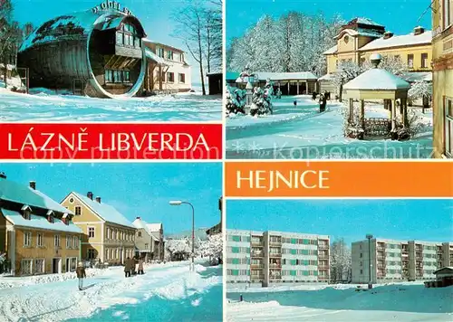 AK / Ansichtskarte  Lazne_Libverda_Bad_Liebwerda_CZ Stred lazni Hejnice Stred obce Nova vystavba 