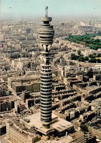 AK / Ansichtskarte  London__UK The Post Office Tower from the Air 