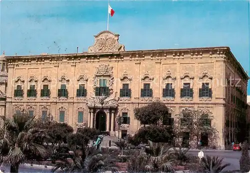 AK / Ansichtskarte  Valletta_Malta Auberge De Castille  Valletta_Malta