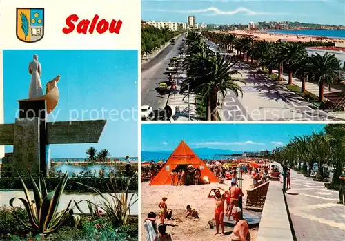 AK / Ansichtskarte  Salou_Tarragona_Costa_Dorada_ES Diversos aspectos de la Ciudad 