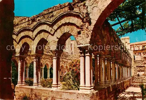 AK / Ansichtskarte  Palermo__Sicilia San Giovanni degli Eremiti Interno del Chiostro 