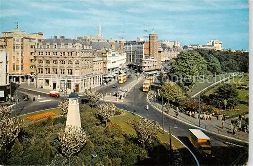 AK / Ansichtskarte  Bournemouth_UK The Square Gardens Lower Gardens and Bourne Stream Bournemouth UK