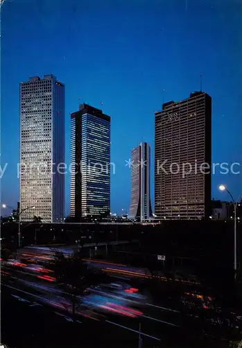 AK / Ansichtskarte  Tokyo_Tokio_JP Shinjuku Skyscrapers in the Evening 