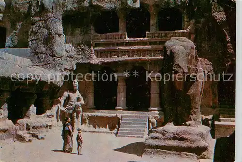 AK / Ansichtskarte 73848122 Ellora_India Ellora Caves 