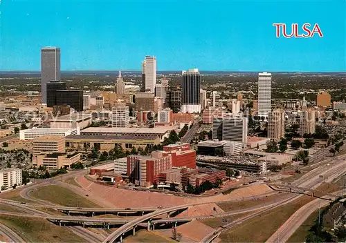 AK / Ansichtskarte 73848131 Tulsa_Oklahoma_USA Fliegeraufnahme 