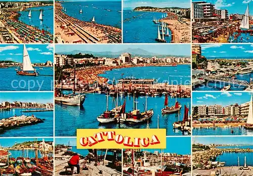 AK / Ansichtskarte  Cattolica__Provincia_Rimini_IT Riviera Adriatica Teilansichten 