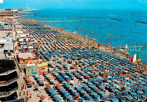 AK / Ansichtskarte  Villa_Marina_di_Cesenatico_IT Panorama della spiaggia 