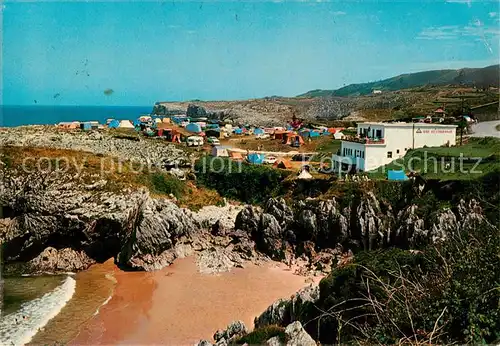AK / Ansichtskarte  Llanes_Asturias_ES Camping Entre Playas