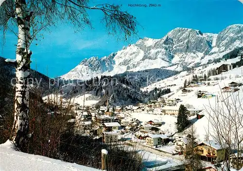 AK / Ansichtskarte  Muehlbach_Hochkoenig_AT Skischaukel Muehlbach Dienten 