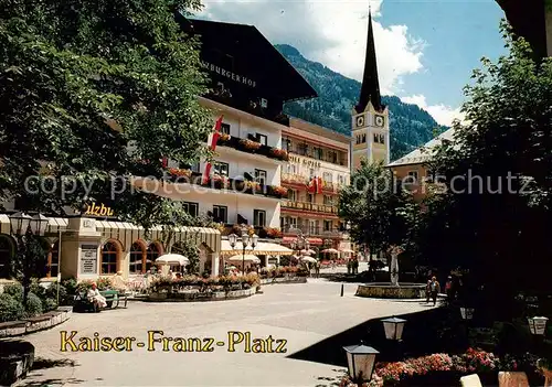 AK / Ansichtskarte  Bad_Hofgastein_AT Kaiser Franz Platz 