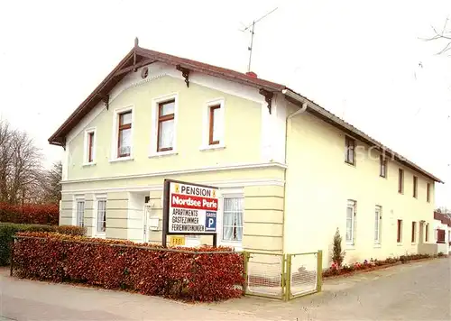 AK / Ansichtskarte  Sahlenburg_Cuxhaven Pension Nordsee Perle