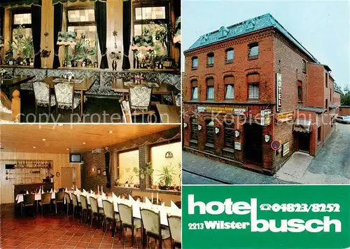 AK / Ansichtskarte  Wilster Hotel Busch Gaststube Festsaal Wilster