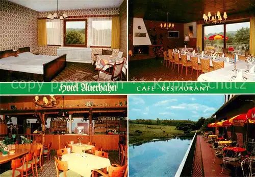 AK / Ansichtskarte  Oelixdorf Hotel Auerhahn Cafe Restaurant Zimmer Terrasse Oelixdorf