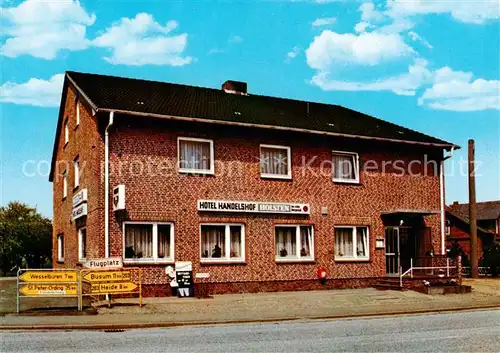 AK / Ansichtskarte  Woehrden_Dithmarschen Hotel Handelshof Woehrden Dithmarschen