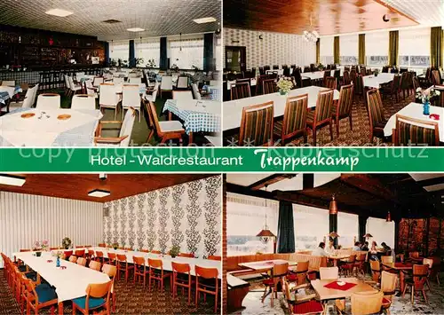 AK / Ansichtskarte 73848224 Trappenkamp Waldhotel Trappenkamp Gastraeume Trappenkamp