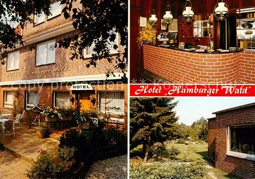 AK / Ansichtskarte  Schmalenbeck_Grosshansdorf Hotel Hamburger Wald Theke Garten Schmalenbeck