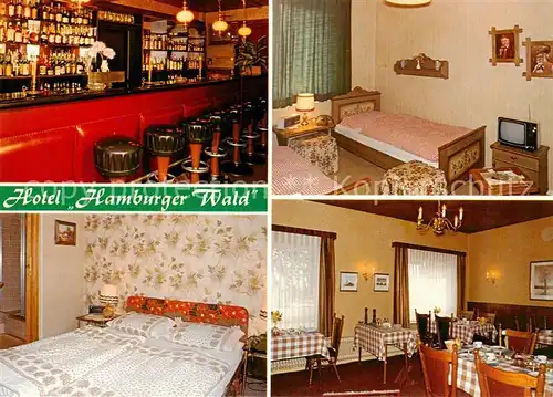 AK / Ansichtskarte  Schmalenbeck_Grosshansdorf Hotel Hamburger Wald Bar Zimmer Gaststube Schmalenbeck