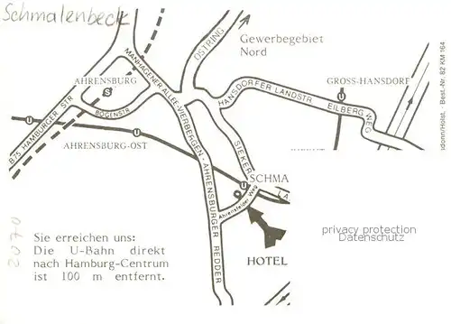 AK / Ansichtskarte  Schmalenbeck_Grosshansdorf Hotel Hamburger Wald Bar Zimmer Gaststube Schmalenbeck