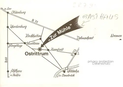 AK / Ansichtskarte  Ostrittrum Rotwild Gasthaus Zur Muehle Tierpark Maerchenwald Ostrittrum