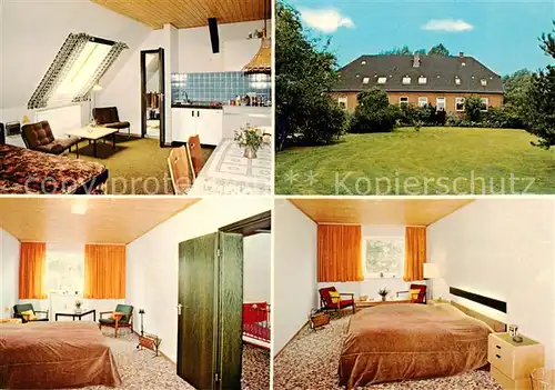AK / Ansichtskarte 73848248 Giekau Hof Gottesgabe Ferienwohnung Zimmer Giekau