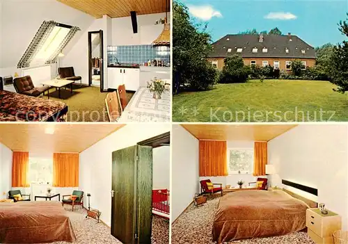 AK / Ansichtskarte  Giekau Hof Gottesgabe Ferienwohnung Zimmer Giekau