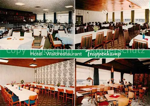 AK / Ansichtskarte 73848256 Trappenkamp Hotel Waldrestaurant Trappenkamp Gastraeume Trappenkamp