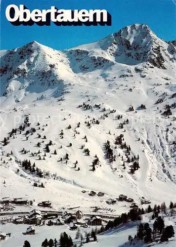 AK / Ansichtskarte  Obertauern_AT Blick vom Gamsleiten auf den Plattenkar und Kurvenlift 