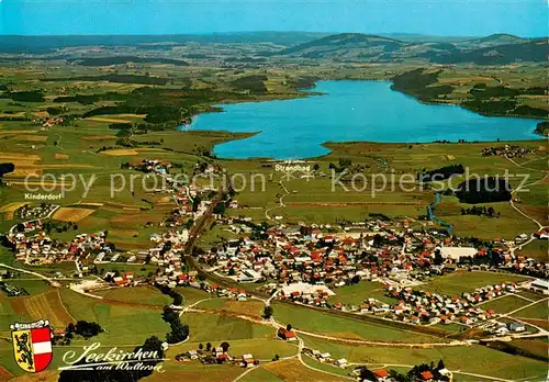 AK / Ansichtskarte  Seekirchen_Wallersee_AT Fliegeraufnahme 