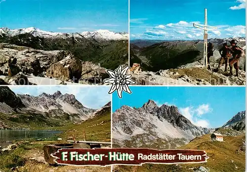 AK / Ansichtskarte  Radstaedter-Tauern_Radstadt_AT Franz Fischer Huette am Zaunersee  